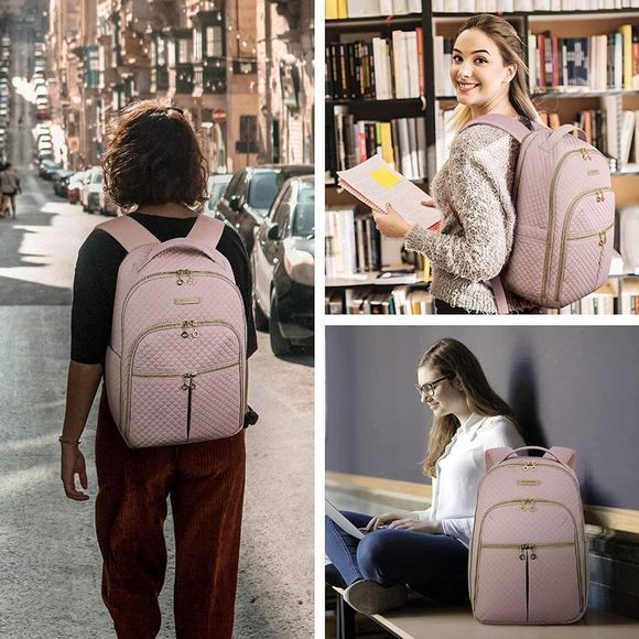 ?deto\'s Backpacks School for Women Pink main image 7